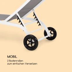 Limala Sonnenliege Lounger Stahl/Aluminium Textilene 150 Kg Mobil -Gartendekorations Geschäft 10035921 de 0004 logo