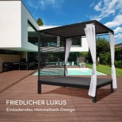 Eremitage Double Lux Sonnenliege 4 Liegepositionen 2 Personen 6 Cm Polster -Gartendekorations Geschäft 10035922 de 0004 logo