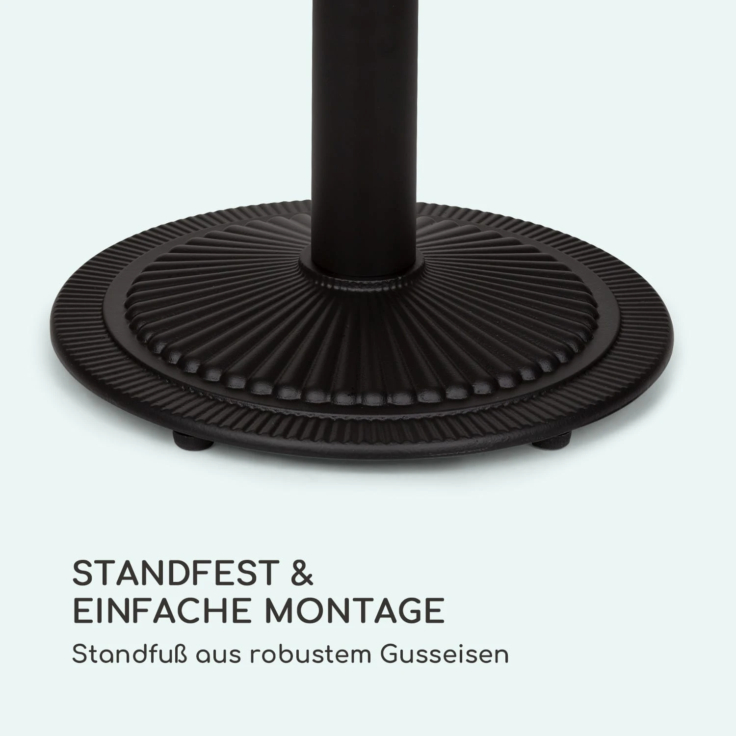 Patras Pearl Bistro-Tisch Jugendstil Marmor Ø 60 Cm H 75 Cm Gusseisern 5 Patras Pearl Bistro-Tisch Jugendstil Marmor Ø 60 Cm H 75 Cm Gusseisern – Bild 5