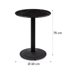 Patras Pearl Bistro-Tisch Jugendstil Marmor Ø 60 Cm H 75 Cm Gusseisern 15 Patras Pearl Bistro-Tisch Jugendstil Marmor Ø 60 Cm H 75 Cm Gusseisern -Gartendekorations Geschäft 10035978 yy 0008 logo