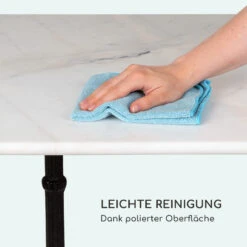 Patras Onyx Bistro-Tisch Mit Jugendstil Marmor 60 X 60 Cm Höhe: 72 Cm Dreibein -Gartendekorations Geschäft 10035979 de 0004 logo