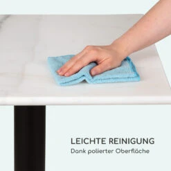 Patras Onyx Bistro-Tisch Mit Jugendstil Marmor 60 X 60 Cm Höhe: 72 Cm Rund -Gartendekorations Geschäft 10035980 de 0004 logo