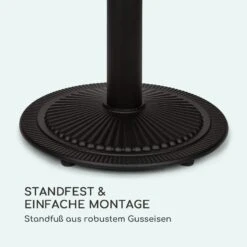 Patras Jewel Marmor-Tisch Jugendstil Ø: 57,5 Cm H: 75 Cm Gusseiserner Standfuß -Gartendekorations Geschäft 10035982 de 0005 logo