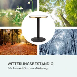 Patras Jewel Marmor-Tisch Jugendstil Ø: 57,5 Cm H: 75 Cm Gusseiserner Standfuß -Gartendekorations Geschäft 10035982 de 0007 logo