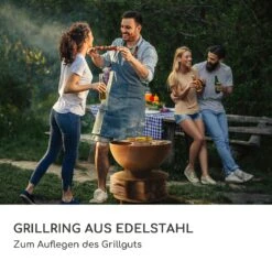 Savage 2.0 Rund Feuerschalen-Grill Ø: 60 Cm Stabiler Sockel Holzlager -Gartendekorations Geschäft 10036085 de 0005 logo