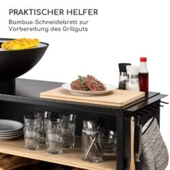 Savage 2.0 Wide Feuerschale Grill Bambus-Schneidebrett Wetterschutz -Gartendekorations Geschäft 10036090 de 0003 logo