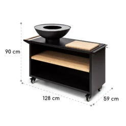 Savage 2.0 Wide Feuerschale Grill Bambus-Schneidebrett Wetterschutz -Gartendekorations Geschäft 10036090 yy 0009 logo