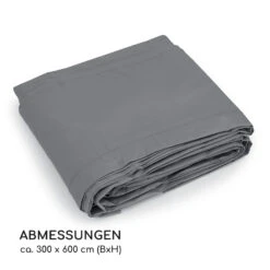 Pantheon Cortina Pergola Ersatzdach 200 G/m² Polyester-Tuch 3x6 M Inkl. Seilzug -Gartendekorations Geschäft 10036121 de 0005 dimensions