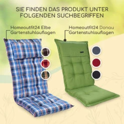 Sylt Polsterauflage Sesselauflage Kopfkissen Polyester 50x120x9cm -Gartendekorations Geschäft 10037336 de 0007 logo