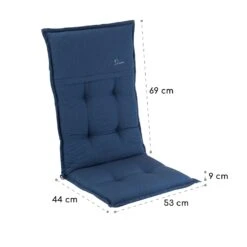 Coburg Polsterauflage Sesselauflage Gartenstuhl Polyester 53x117x9cm -Gartendekorations Geschäft 10037365 yy 0005 logo