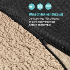 Luna Hundebett Waschbar Orthopädisch Rutschfest Memory-Schaum Größe M -Gartendekorations Geschäft 10037534 de 0005 logo