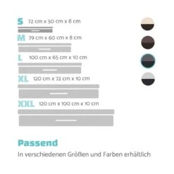 Balu Hundebett Hundekissen | Waschbar | Orthopädisch | Rutschfest | Atmungsaktiver Memory-Schaum | Größe S (72 X 8 X 50 Cm) 13 Balu Hundebett Hundekissen | Waschbar | Orthopädisch | Rutschfest | Atmungsaktiver Memory-Schaum | Größe S (72 X 8 X 50 Cm) -Gartendekorations Geschäft 10037554 de 0007 logo