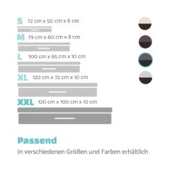 Balu Hundebett Hundekissen | Waschbar | Orthopädisch | Rutschfest | Atmungsaktiver Memory-Schaum | Größe XXL (120 X 10 X 100 Cm) -Gartendekorations Geschäft 10037558 de 0007 logo