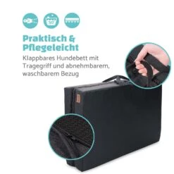 Hundebett Hundematte | Waschbar | Orthopädisch | Rutschfest | Atmungsaktiv | Klappbar Memory-Schaum | Größe XL (120 X 10 X 85 Cm) -Gartendekorations Geschäft 10037571 de 0005 logo