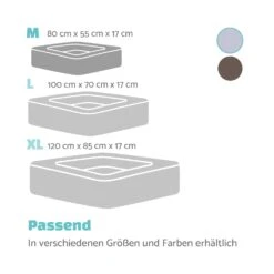 Bruno Hundebett Hundekorb | Waschbar | Orthopädisch | Rutschfest | Atmungsaktiv | Memory-Schaum | Größe M (80 X 17 X 55 Cm) 13 Bruno Hundebett Hundekorb | Waschbar | Orthopädisch | Rutschfest | Atmungsaktiv | Memory-Schaum | Größe M (80 X 17 X 55 Cm) -Gartendekorations Geschäft 10037582 de 0007 logo