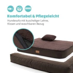 Odin Hundesofa Waschbar Orthopädisch Rutschfest Memory-Schaum Größe L -Gartendekorations Geschäft 10037594 de 0005 logo