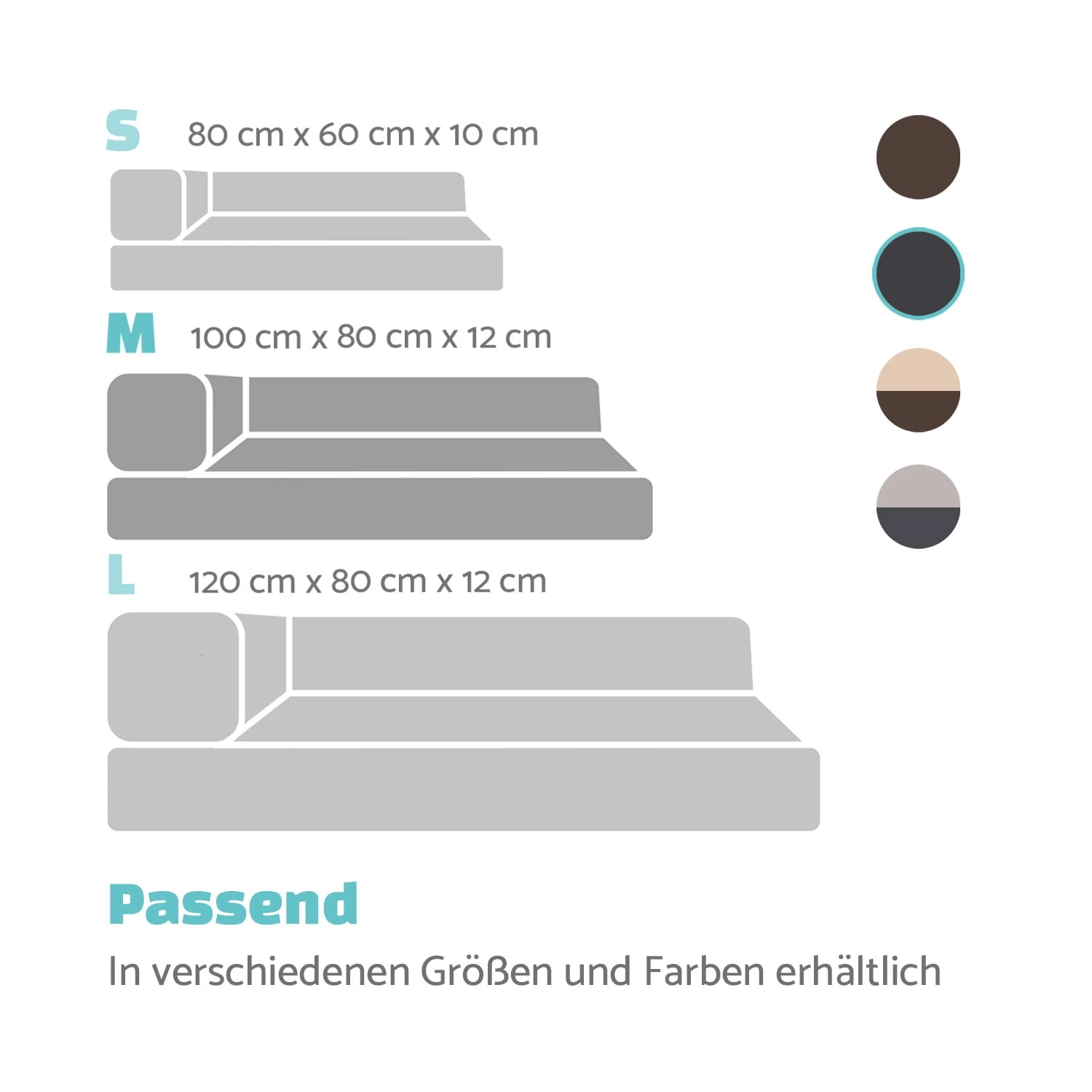 Odin Hundesofa Waschbar Orthopädisch Rutschfest Memory-Schaum Größe M 7 Odin Hundesofa Waschbar Orthopädisch Rutschfest Memory-Schaum Größe M – Bild 7