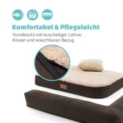 Odin Hundesofa Hundematte | Waschbar | Orthopädisch | Rutschfest | Atmungsaktiv | Memory-Schaum | Größe S (80 X 10 X 60 Cm) -Gartendekorations Geschäft 10037598 de 0005 logo