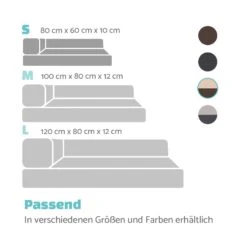 Odin Hundesofa Hundematte | Waschbar | Orthopädisch | Rutschfest | Atmungsaktiv | Memory-Schaum | Größe S (80 X 10 X 60 Cm) -Gartendekorations Geschäft 10037598 de 0007 logo