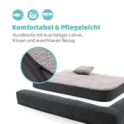 Odin Hundesofa Hundematte | Waschbar | Orthopädisch | Rutschfest | Atmungsaktiv | Memory-Schaum | Größe L (120 × 12 × 80 Cm) -Gartendekorations Geschäft 10037603 de 0005 logo
