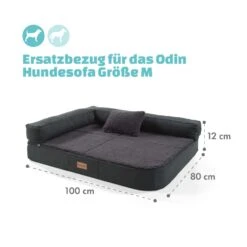 Odin Hundesofa Ersatzbezug | Waschbar | Rutschfest | Atmungsaktiv | Größe M (100 X 12 X 80 Cm) -Gartendekorations Geschäft 10037615 de 0004 logo
