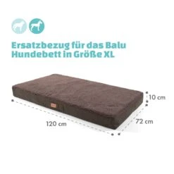 Balu Hundebett Ersatzbezug Waschbar Rutschfest Atmungsaktiv Größe XL -Gartendekorations Geschäft 10037620 de 0004 logo