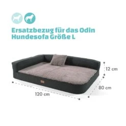 Odin Hundesofa Ersatzbezug | Waschbar | Rutschfest | Atmungsaktiv | Größe L (120 X 12 X 80 Cm) -Gartendekorations Geschäft 10037661 de 0004 logo