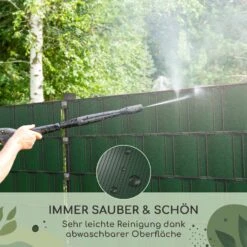 Sichtschutzstreifen Zaunblenden PVC-Hartplastik 2,53 X 0,19 M -Gartendekorations Geschäft 10037994 de 0005 usp