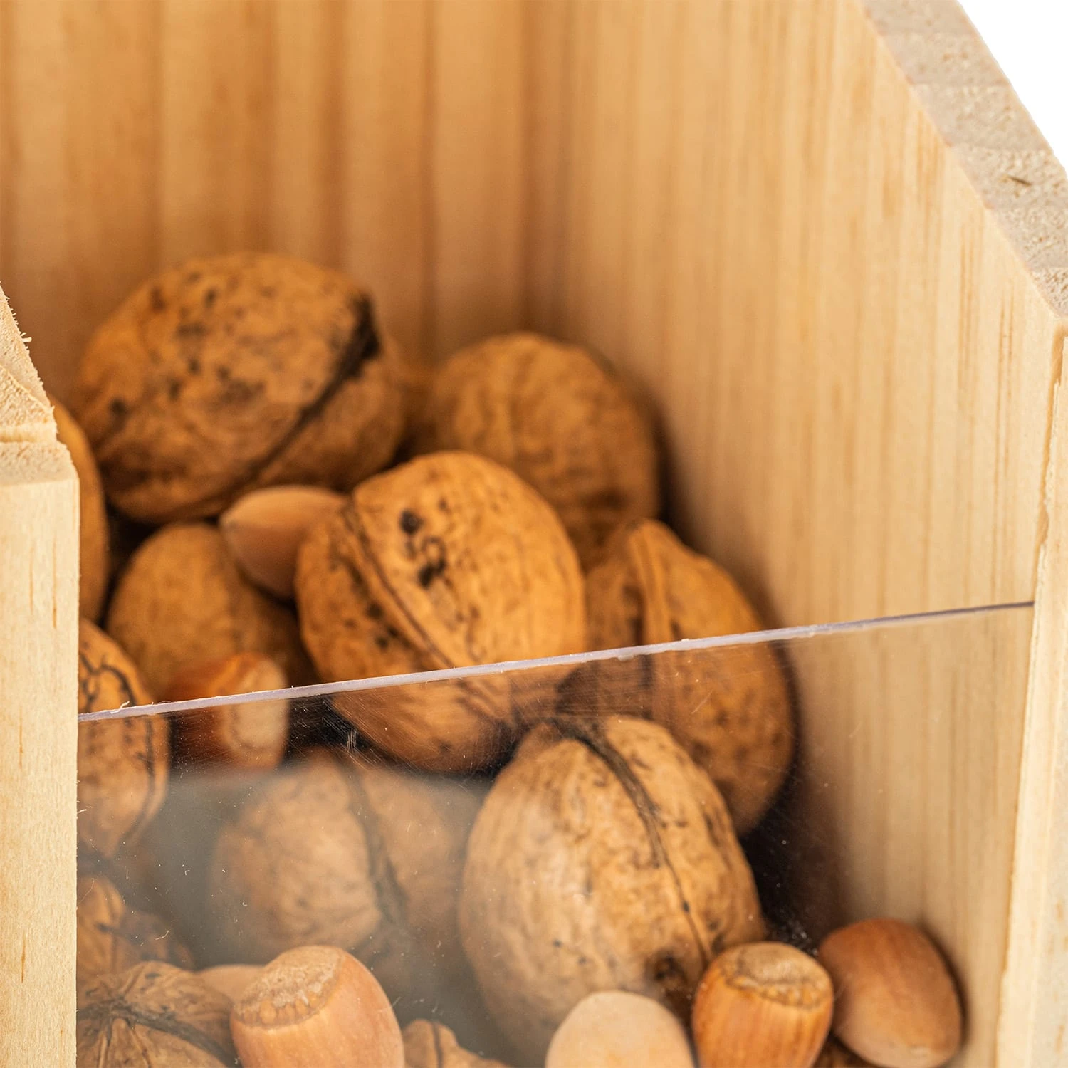 Futterhaus Für Eichhörnchen Metalldach Kiefernholz Unbehandelt 3 Futterhaus Für Eichhörnchen Metalldach Kiefernholz Unbehandelt – Bild 3