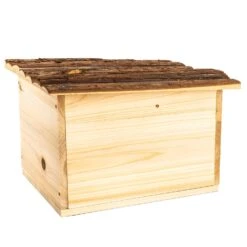 Igelhaus Futterhaus Überwinterung 2 Kammern Tannenholz Unbehandelt -Gartendekorations Geschäft 10038025 yy 0004 logo