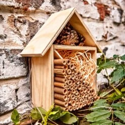 Bambusröhrchen 70 Stück Je 10 Cm Länge Holzfarben -Gartendekorations Geschäft 10038136 yy 0005 logo