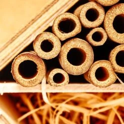 Bambusröhrchen 70 Stück Je 10 Cm Länge Holzfarben -Gartendekorations Geschäft 10038136 yy 0006 logo