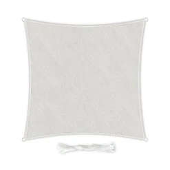 Rechteckiges Sonnensegel 4x4 M Polyester Luftdurchlässig