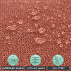 Quadratisches Sonnensegel 2 X 3 M Polyester Luftdurchlässig -Gartendekorations Geschäft 10038213 de 0003 logo