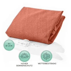 Quadratisches Sonnensegel 2 X 3 M Polyester Luftdurchlässig -Gartendekorations Geschäft 10038213 de 0005 logo