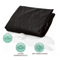 Quadratisches Sonnensegel 5 X 5 M Polyester Luftdurchlässig -Gartendekorations Geschäft 10038217 de 0005 logo