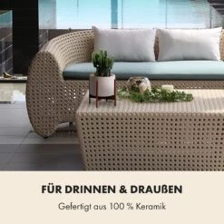 Thorn Blumentopf Mit Ständer 50er Jahre Stil 2 Größen -Gartendekorations Geschäft 10038440 de 0004 usp