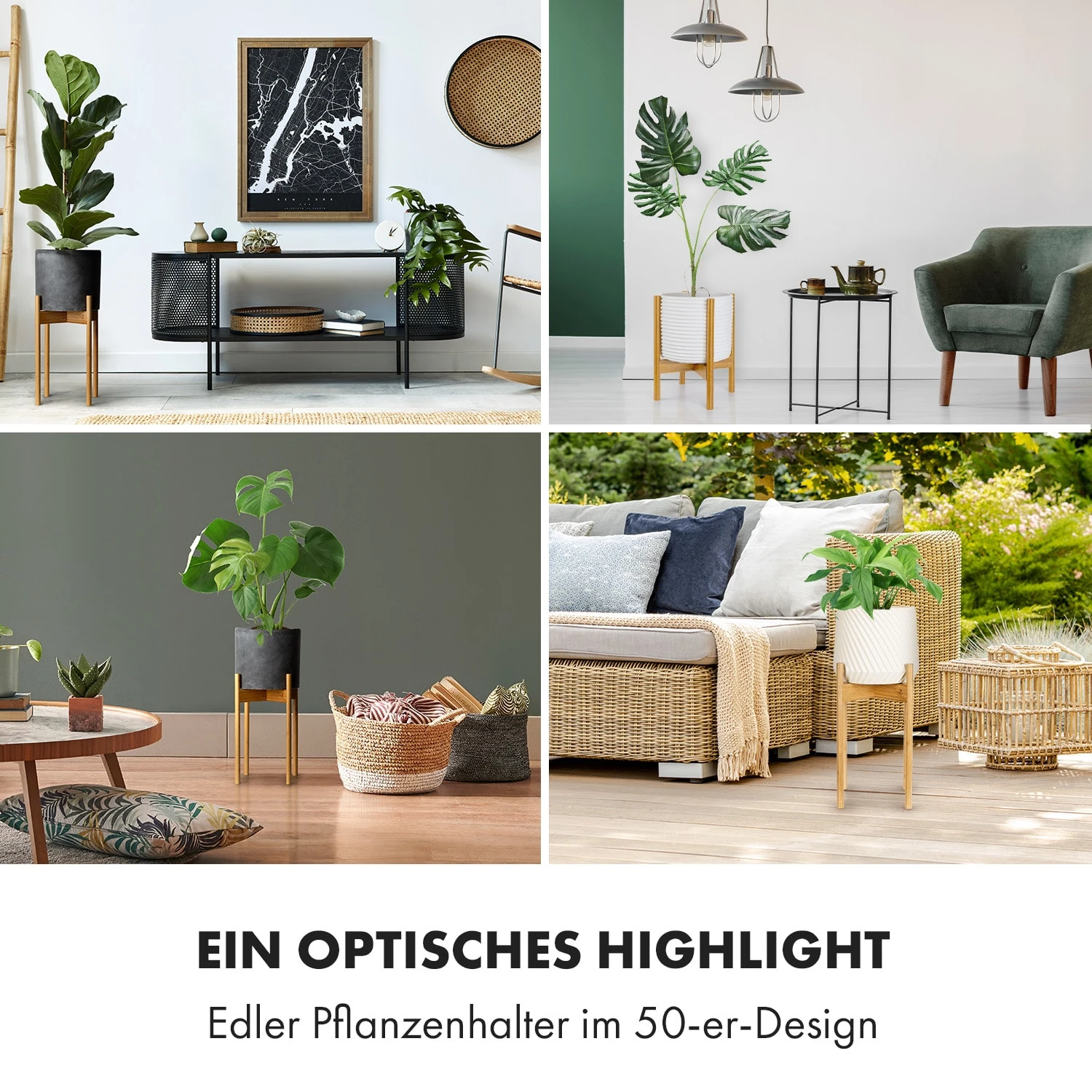 Zeist Pflanzenhalter 2 Höhen Kombinierbar Steck-Design Naturbelassen 2 Zeist Pflanzenhalter 2 Höhen Kombinierbar Steck-Design Naturbelassen – Bild 2