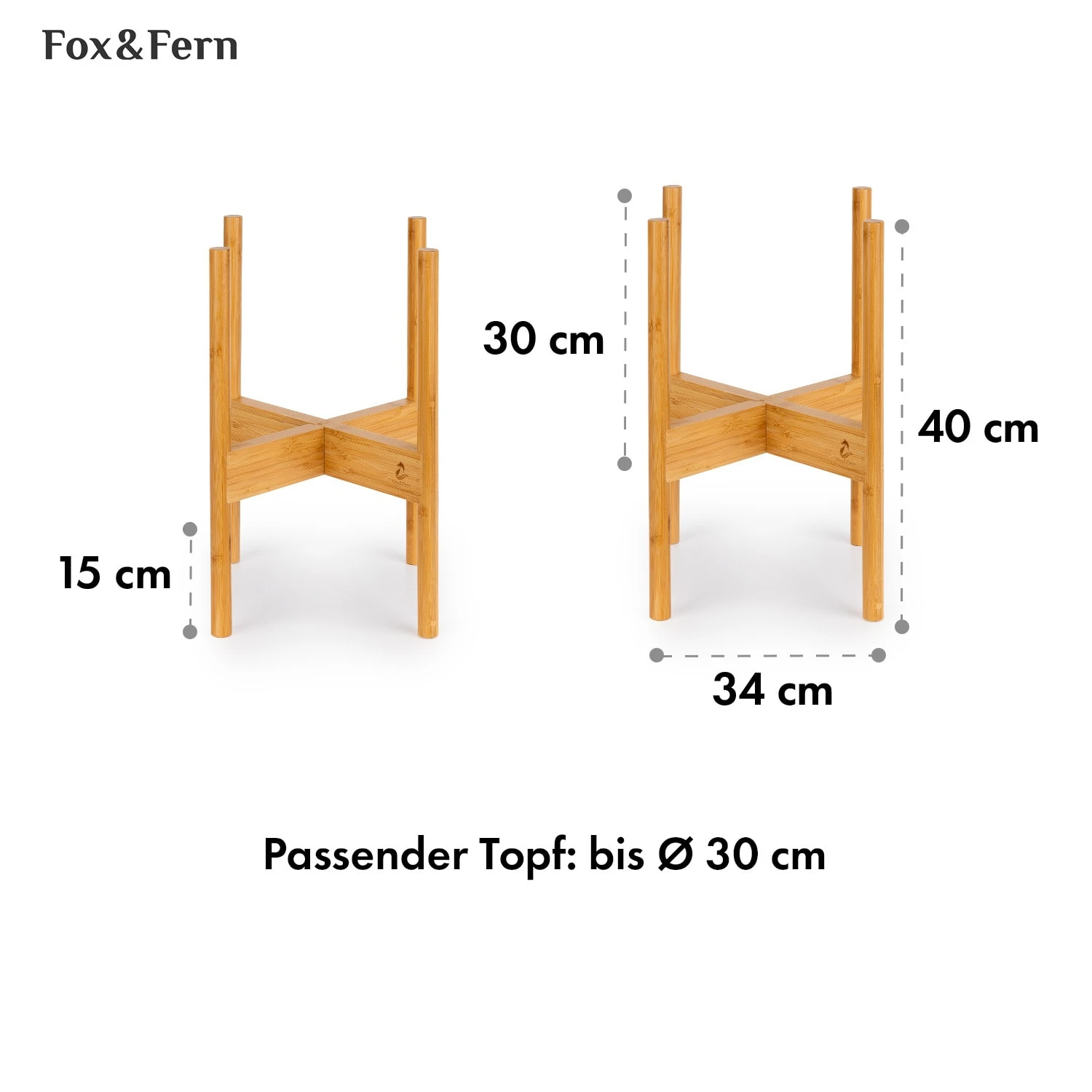 Zeist Pflanzenhalter 2 Höhen Kombinierbar Steck-Design Naturbelassen 6 Zeist Pflanzenhalter 2 Höhen Kombinierbar Steck-Design Naturbelassen – Bild 6