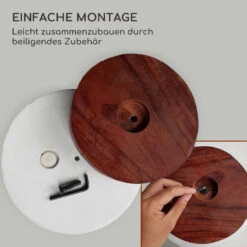 Enspijk Blumentöpfe 2er-Set 2 Größen Walnussholz Polystone Handgemacht -Gartendekorations Geschäft 10038461 de 0003 logo