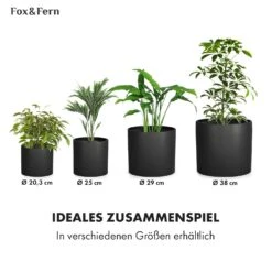 Gendt Pflanztopf Übertopf Faserstein In/Outdoor -Gartendekorations Geschäft 10038467 de 0006 usp