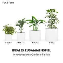 Gendt Pflanztopf Übertopf Faserstein In/Outdoor -Gartendekorations Geschäft 10038478 de 0006 usp