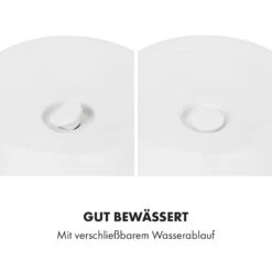 Almere Blumentopf Polystone Pflanzenfreundlich Handgemacht Rund -Gartendekorations Geschäft 10038503 de 0003 logo