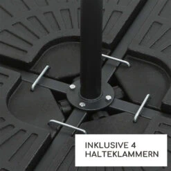 Limousin Sonnenschirmständer-Gewichte 72 Kg Leergewichte 4er-Set -Gartendekorations Geschäft 10038525 de 0004 logo