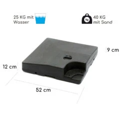 Limousin Sonnenschirmständer-Gewichte 140 Kg Leergewichte 4er-Set 13 Limousin Sonnenschirmständer-Gewichte 140 Kg Leergewichte 4er-Set -Gartendekorations Geschäft 10038527 de 0007 logo