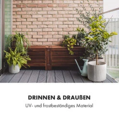 Hasselt Blumentopf Polystone Pflanzenfreundlich Handgemacht 3D-Optik -Gartendekorations Geschäft 10038549 de 0005 logo