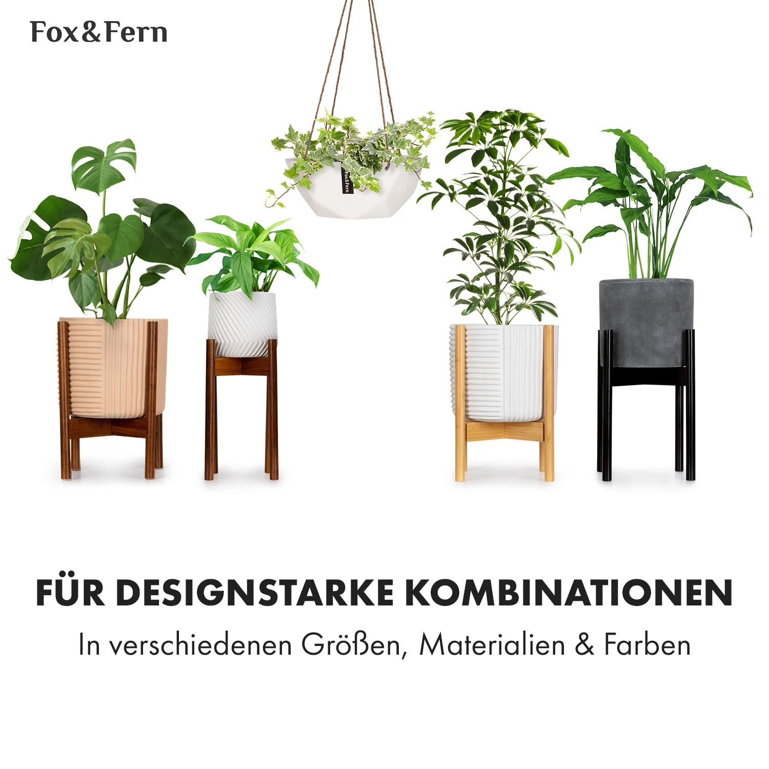 Laren Blumenampel Ø 28 Cm Polystone Mit Naturseilen 2er-Set 6 Laren Blumenampel Ø 28 Cm Polystone Mit Naturseilen 2er-Set – Bild 6