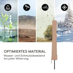 Shield Premium Schutzhülle Sonnenschirm Bis Ø 300 Cm UV-beständig -Gartendekorations Geschäft 10038725 de 0007 logo