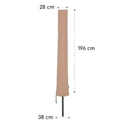 Shield Premium Schutzhülle Sonnenschirm Bis Ø 300 Cm UV-beständig -Gartendekorations Geschäft 10038725 yy 0008 dimensions