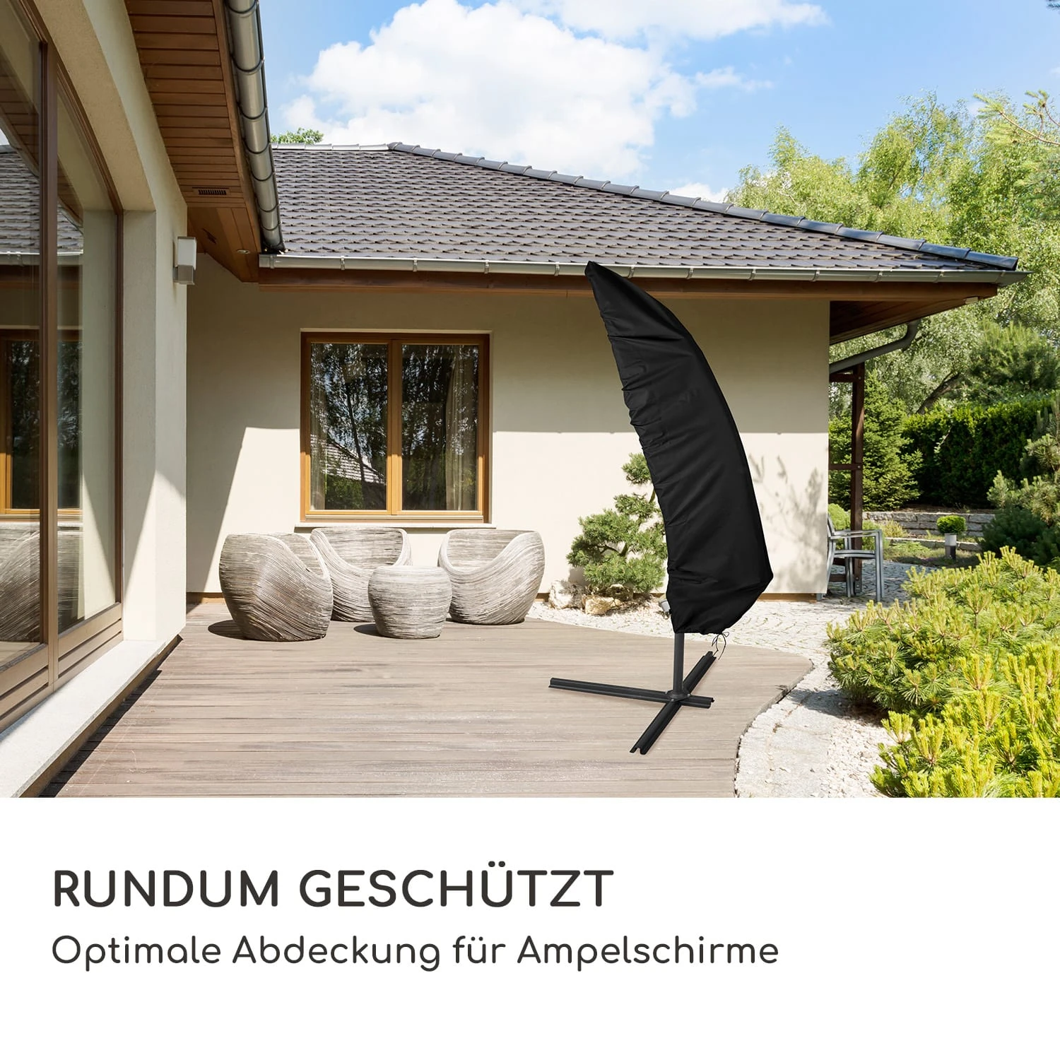 Shield Cantilever Schutzhülle Für Ampelschirm Ø 200-400cm UV-beständig 2 Shield Cantilever Schutzhülle Für Ampelschirm Ø 200-400cm UV-beständig – Bild 2